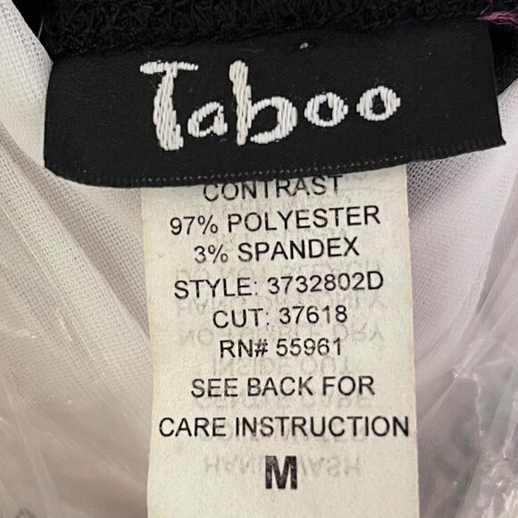 Vintage Y2K Taboo Women Evening Gown Size M Maxi Dress Formal Prom Made In USA - Picture 6 of 10